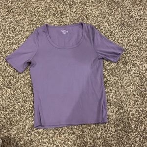 Time and Tru Purple Top